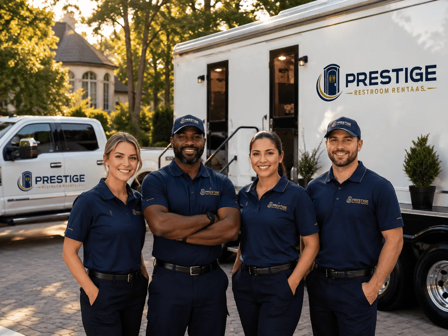 Trusted Luxury Portable Restrooms company in Chauncey, OH